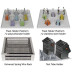 Compact Tabletop Shaking Incubator JSSI-350T Temperature Range ambient +5 oC ~ +50 oC  Accuracy +/- 0.2 oC at +37 oC JSR Korea
